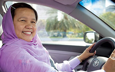 Lady drivers